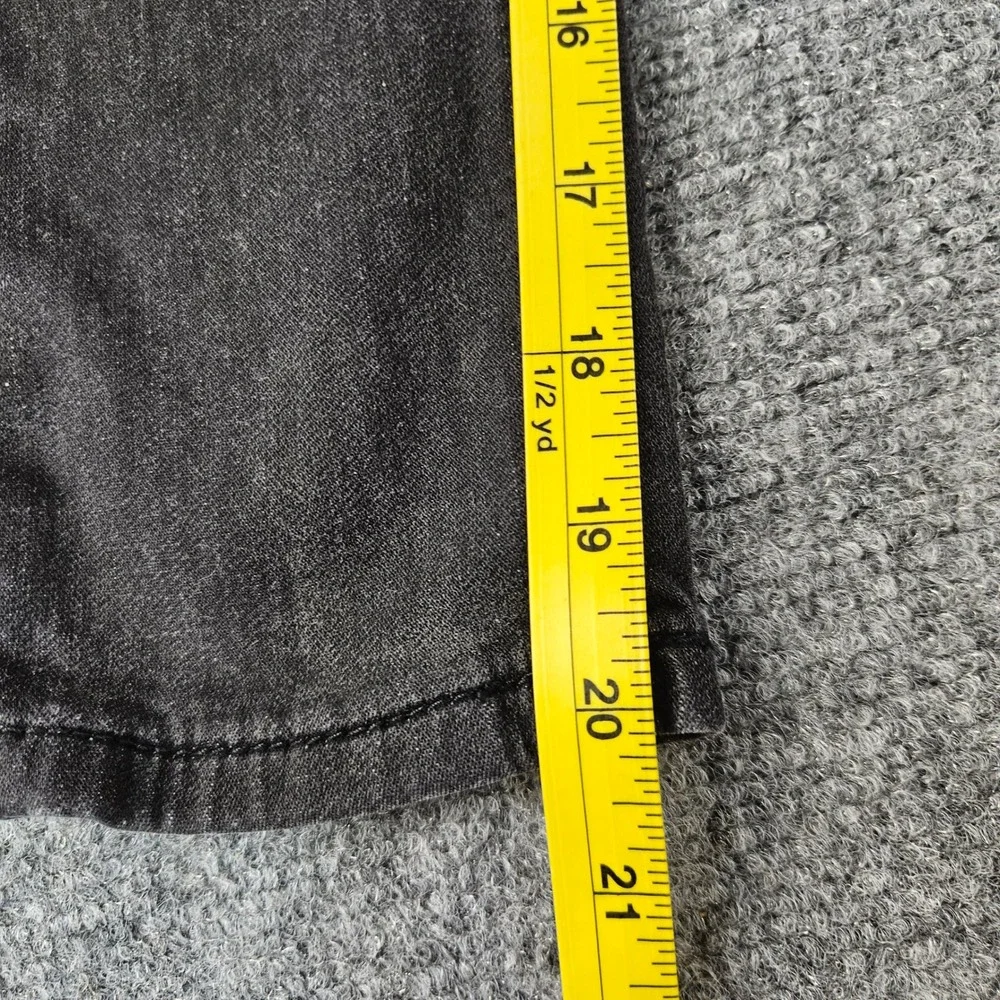 Joes Jeans Boys‎ Size 7 Faded Black Denim Pull On Elastic Waist Pants Drawstring